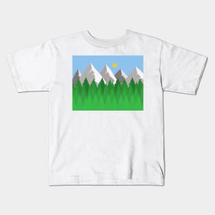 Adventure in the mountains Kids T-Shirt